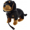Uni Toys Plyšový jazvečík s vodítkom 27cm Ekologický