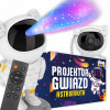 PROJEKTOR HVIEZD ASTRONAUT PRE DETI NOČNÁ LAMPA laserový LED projektor