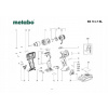 Prepínač pre vŕtačka METABO BS 18 LT BL 02325000