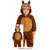Lulu monster HNĚDÝ - věk 10 - 12 roků - 142 - 148 cm