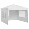 Záhradný pavilón 2,95x2,95x2,63M Pavilón Skladací párty stan Biely