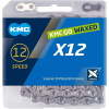 Reťaz KMC X12 Silver 126 článkov Waxed