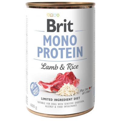 Brit Mono Proteín Lamb & Rice 400g