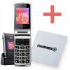 myPhone Rumba 2 mobilný telefón 32 MB / 32 MB 2G čierny (MyPhone Rumba 2 telefón pre seniorov so základňou +Bezplatne)
