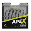 RidgeMonkey Ape-X Curve Barbed veľ.8 10ks