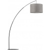 TK Lighting Moby stojaca lampa 1x15 W čierna-sivá 5487