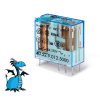 FINDER Relé 40.52.9.012.5000, 2P/8A, 12V DC, Au