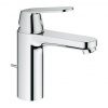 GROHE Eurosmart Cosmopolitan - Páková umývadlová batéria s odtokovou garnitúrou, veľkosť M, chróm 23325000
