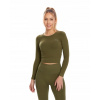 Spaio XL Khaki Tréningové tričko s dlhým rukávom (Spaio Rashguard Adapt s dlhým rukávom khaki xl)