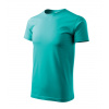 Tričko Basic 129 - 4XL, smaragdovozelena
