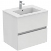 Ideal Standard Eurovit+ skrinka s 2 zásuvkami pod umývadlo 60x44 cm biely lesk R0259WG