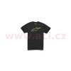 triko AGELESS krátký rukáv, ALPINESTARS (černé/zelené, vel. 2XL)