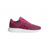 Adidas LITE RACER K Pink n White Veľkosť (EU) - Obuv: EU 33 1/2