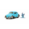 Lilo & Stitch auto 1959 VW Beetle 1:32 a figúrka Stitch