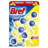 Bref WC Tuhý blok Power Aktiv Lemon 3x50g