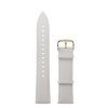 Garett univerzální řemínek 20 mm, bílý, eko kůže STRAP_WHT_LTH_20MM