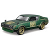 Maisto 1973 Nissan Skyline 2000GT R KPGC 110 zelená Tokyo Mods 1:24