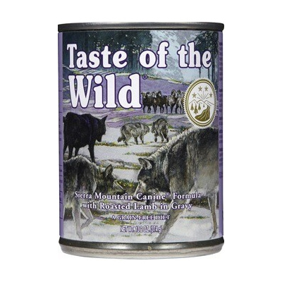 Taste of the Wild Sierra Mountain Canine konzerva 375g
