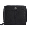 Dámska kožená peňaženka na zips Noelia Bolger 5130 čierna