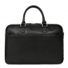 Kožená taška na malý 13'' notebook Hexagona 464408 čierna