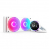 NZXT AIO liquid cooler CPU Kraken 280 Elite RGB, LCD display, white (NZXT AIO liquid cooler CPU Kraken 280 Elite RGB, LCD display, white)