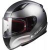 Integrální moto helma LS2 FF353 Rapid Solid matně stříbrná