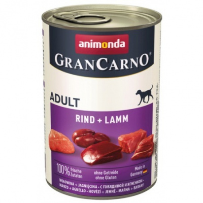 Animonda GranCarno Adult hovězí & jehně 400g