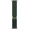 Apple Watch 49 mm tmavo zelený Alpský ťah Small vyhotovenie z prírodného titánu MXMU3ZM/A