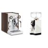 Biepi Sara PID, white/wood + Eureka Mignon Perfetto, CR white