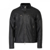 Firetrap Men's Faux Leather Jacket Black XL