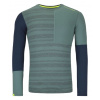 Ortovox 185 Rock'n'Wool termo dlhé, pánske - arctic grey Veľkosť: L