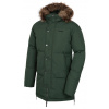 Husky Pánsky perový kabát Downbag M tm. khaki - S