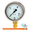 Wika Manometer robustný stranový 0/2,5 bar - 100 mm - 1/2