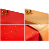 Vianočný teflónový obrus ČERVENÝ BODKY ZLATÉ obojstranný - Rôzne veľkosti aj VÝROBA NA MIERU Veľkosť: 140*220cm OBDĹŽNIK