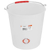 Strend pro ICS vedro plastové biele 15 l
