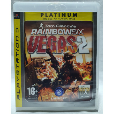 Tom Clancy's Rainbow Six: Vegas 2 Playstation 3 EDÍCIA: Platinum edícia - originál balenie v pôvodnej fólii s Y spojom