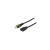 Techly ICOC HDMI-4-EXT018 HDMI kábel 1,8 m Typ HDMI (štandard) Čierna (ICOC-HDMI-4-EXT018)