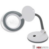 NEWBRAND® Lupa s osvětlením, 30× SMD LED, 6 W, 101,6 mm / 3+12 dpt (×1.75+×5.4), bílá