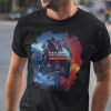 Tričko s potlačou MASS EFFECT Pánsky Čierna XL