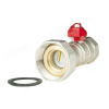 Ottone Gulový ventil 1 palec s polovicnou skrutkou pre cerpadlo 6/4 palca s integrovaným spätným ventilom (OT080103)