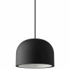 Eva Solo Závesná lampa QUAY 22 cm, čierna, oceľ