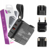 ADAPTER do zásuvky Adaptér USA UK EU AU Nabíjačka USB 65W CELÝ SVET