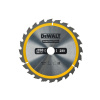 DEWALT CONSTRUCTION Pílový kotúč na klince do dreva 250 x 30 x 3,0 mm / 24T