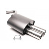 TATechnix športový tlmič výfuku 2x76mm BMW 3 Touring (E91) - 316i+318i+320i+318D+320D