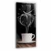 Nástenný hodinový strojček Wallfluent čierny 30 cm