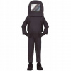 Kostým pre chlapca- Detský outfit medzi nami Amogus astronaut Black 12 (Detský outfit medzi nami Amogus astronaut Black 12)