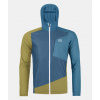 ORTOVOX Vetruodolná bunda WINDBREAKER JACKET petrol blue - modrá Veľkosť: XL