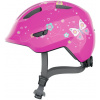 ABUS cyklo prilba SMILEY 3.0 pink butterfly detská ružová - S (obvod hlavy: 45 - 50 cm)