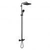 Sprchový systém Grohe Vitalio Comfort Eco s vaňovou batériou, čierny matný 269842431