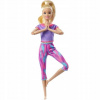 Barbie Bábika Made to Move gymnastka joga GXF04